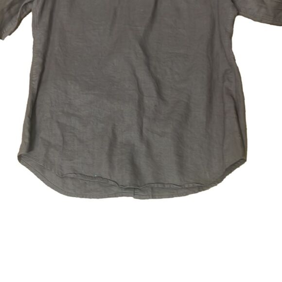 CHELSEA & THEODORE 100% LINEN BUTTON DOWN SHIRT‎ SIZE L - Picture 5 of 11